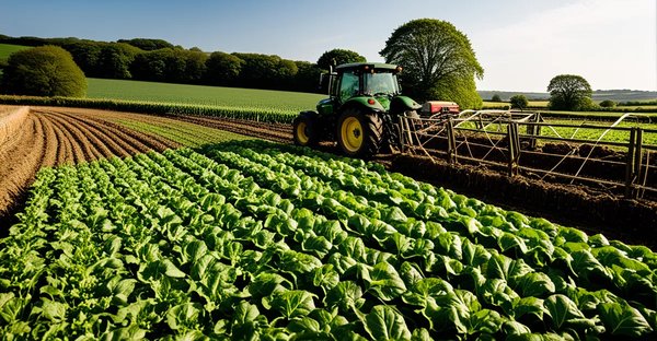 How does UK technology support sustainable agriculture practices?